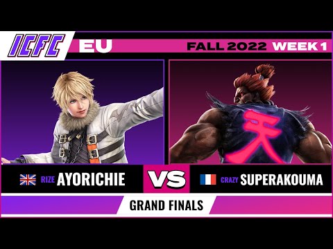AyoRichie (Leo) vs. SuperAkouma (Akuma) Grand Finals - ICFC EU Tekken 7 Fall 2022 Week 1