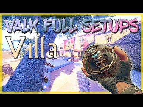 Valk Full Setups: Villa | Valkyrie Camera Spots on Ranked Maps | Rainbow Six Siege