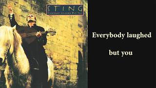 Sting - Everybody Laughed But You (Karaoke Version)