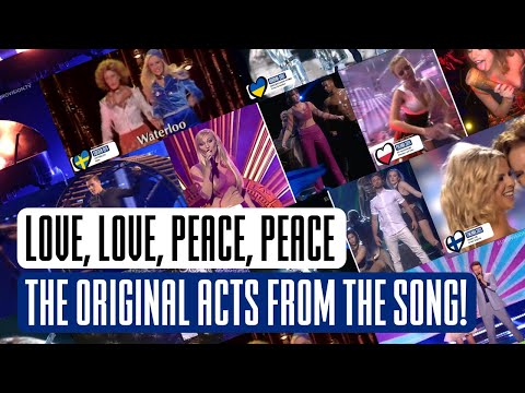 LOVE LOVE PEACE PEACE: THE ORIGINAL ACTS FROM THE SONG! (INTERVAL ACT EUROVISION SONG CONTEST 2016)