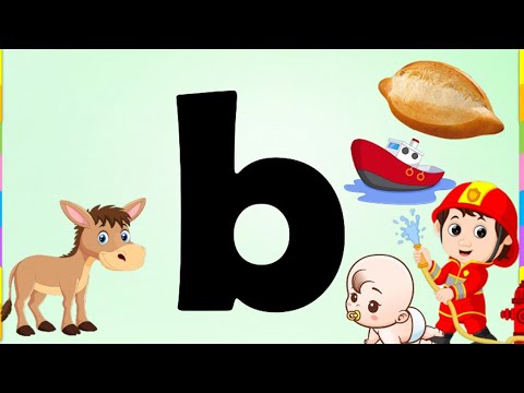 La letra B | Aprende a leer y escribir