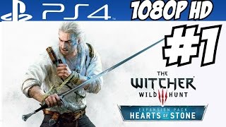 The Witcher 3: Hearts of Stone Gameplay Walkthrough Part 1 Wild Hunt Expansion Let's Play Review