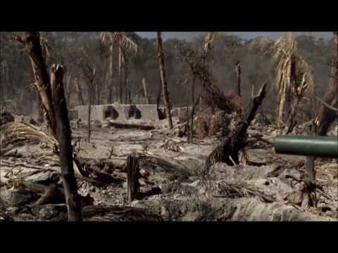 The Pacific TV Series Vs With the Old Breed - Bunker Scene