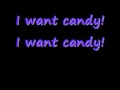 I Want Candy Lyrics By Aaron Carter