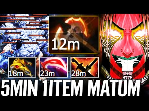 🔥 12MIN FURY + Power Tread — 5MIN 1ITEM PA Fastest Farm by Matumbaman Dota 2 Pro