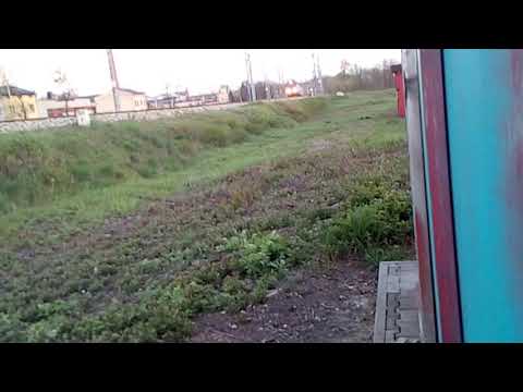 Przelot EP09 ze składem IC przez stację Będzin Miasto + RP1