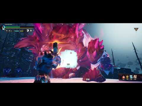 Dauntless:Hunting Dreadfrost Boreus (heroic)