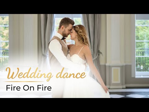 Fire On Fire - Sam Smith 🩷 Wedding Dance ONLINE | Beautiful First Dance Choreography
