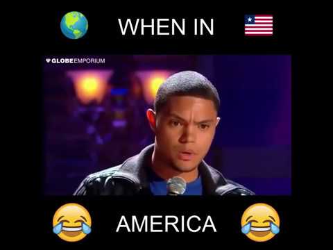 Comedian Trevor Noah decodes American English