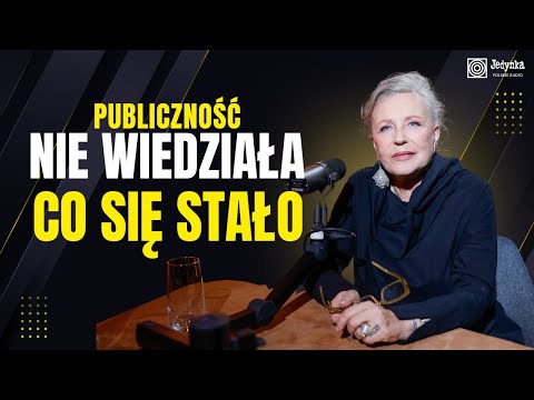 Krystyna Janda o tym, jak w wieczór po śmierci męża grała komedię