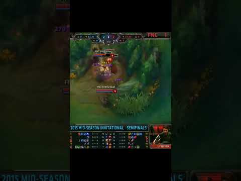 FNC Febiven Zed SOLO KILL DEMON KING SKT Faker