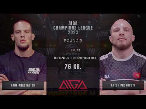 - 76 kg Kade Anastasios Tsitos Acai republic vs Artur Prokopev KNT