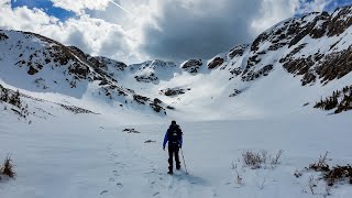 Solo Backpacking To The Loneliest Frozen Lake In Colorado | 11,000 Ft