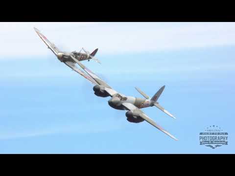 British Fighters - Mosquito and Spitfire