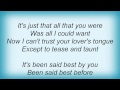 Tv On The Radio - Don't Love You Lyrics
