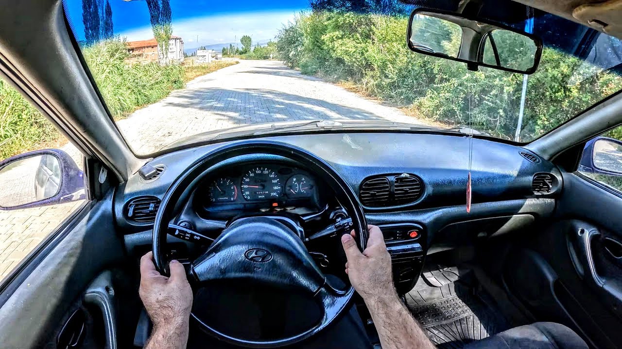 Unmaintained Hyundai Accent [1998] 1.3 GL POV Test Drive