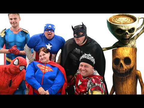Superheroes VS Scary Italian Brainrot