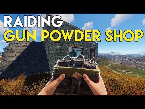 SATCHEL RAIDING a SHOP - Rust Survival #35