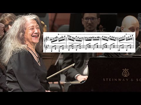 "How easy can you make it sound?" Martha Argerich: "yes"