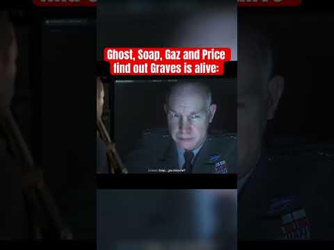 Ghost, Soap, Gaz and Price find out Graves is alive: