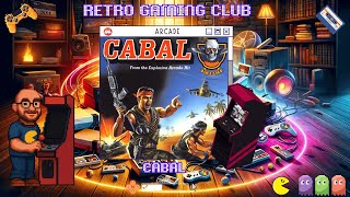 Cabal | Arcade | Review & Gameplay | Classic Shoot ’Em Up Action!