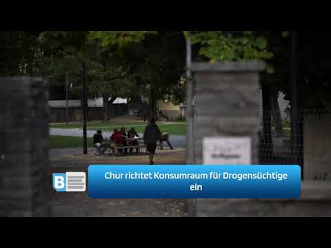 Chur richtet Konsumraum für Drogensüchtige ein