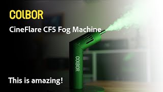 Discover the game changing COLBOR CineFlare CF5 mini fog machine