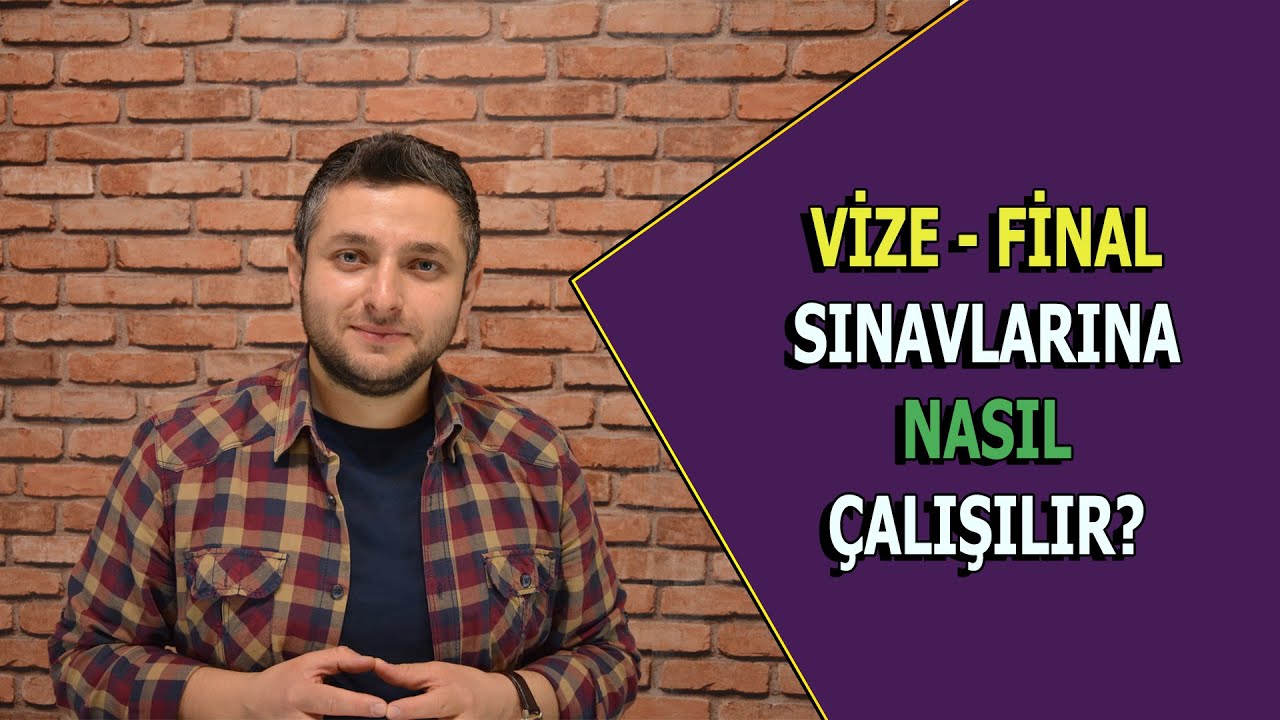 Vize - Final Sınavlarına Nasıl Çalışılır? | #vize #final #üniversite