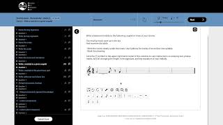 How to enter ties and slurs in AMEB Online Exams