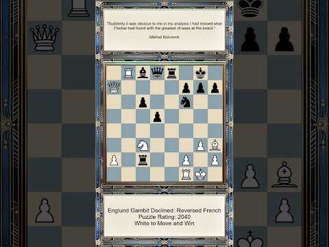 Can you beat a Candidate Master? 2040 ELO Chess Puzzle
