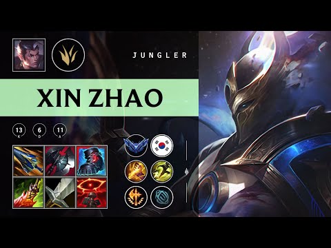 Xin Zhao Jungle vs Ekko - KR Diamond Patch 25.24