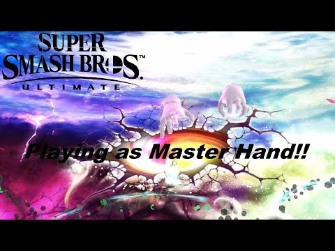 Super Smash Bros. Ultimate: Master Hand fights back!!