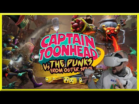 Captain Toon Head VS The Punks From Outer Space Oculus Quest 2
