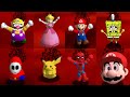 80 Characters New Game Over Animations In Falling Lava