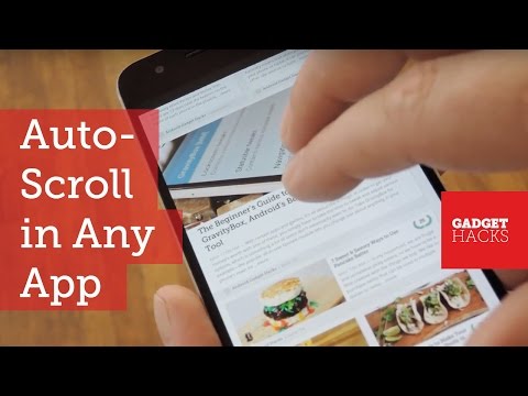 Kinetic Scroll Video