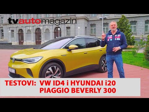 TV Automagazin S10 41 - Test Volkswagen ID4, Piaggio Beverly 300 i Hyundai i20!