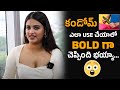 Actress 𝐍𝐢𝐝𝐡𝐢 𝐀𝐠𝐚𝐫𝐰𝐚𝐥 Explained How To Use 𝐂𝐨𝐧𝐝𝐨𝐦𝐬 | Telugu Cul