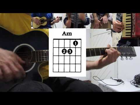 Wacomaia - Tribo Yawanawá - Tutorial violão + gaita + cavaquinho