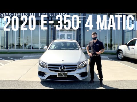 2020 Mercedes-Benz E-350 4MATIC Sedan