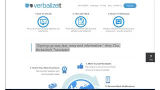 Become an At Home Translator for VerbalizeIt Worldwide