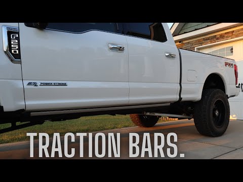 Preventing Truck Axle Wrap & Wheel Hop with WEHRLI CUSTOM FAB *TRACTION BARS* Ford F250/F350