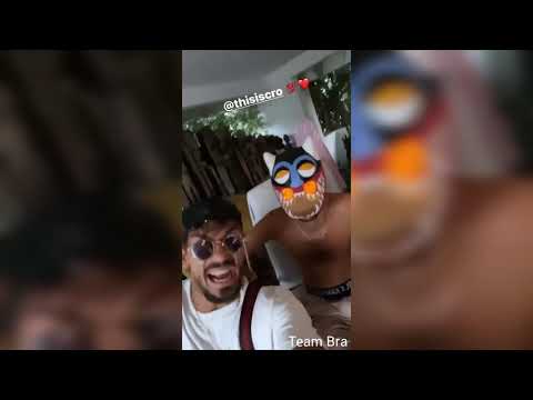 Capital Bra nimmt mit Cro neue Songs auf Bali auf (Capital Bra Instagram Story vom 7.12.20)