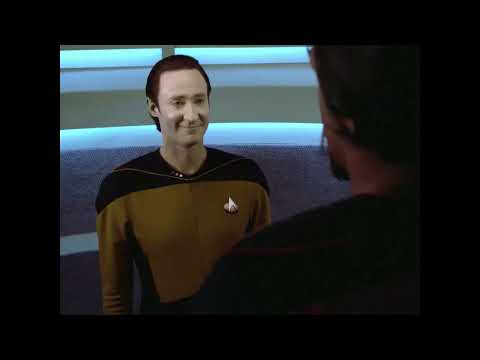 Lore destroys Worf in fight - Star Trek: TNG