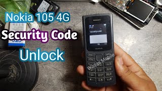 How to Unlock Security Code Nokia 105 4G TA-1389 by Waqas Mobile