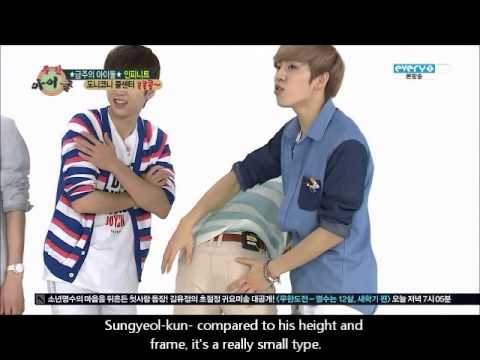 [ENG] 130501 Dongwoo Analyzes Infinite's Butts