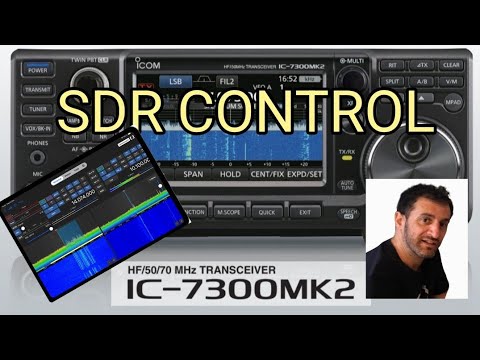 ICOM 7300 MK2, SDR-Steuerungs-App - iOS (LAN)