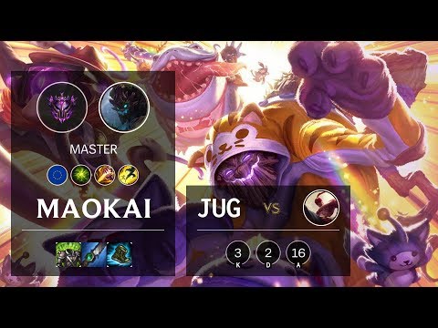 Maokai Jungle vs Lee Sin - EUW Master Patch 10.9