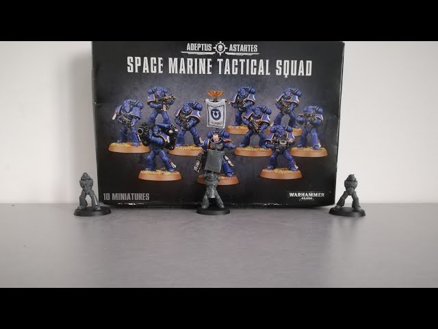 Vídeo relacionado con Games Workshop Warhammer 40K Space Marine Tactical Squad