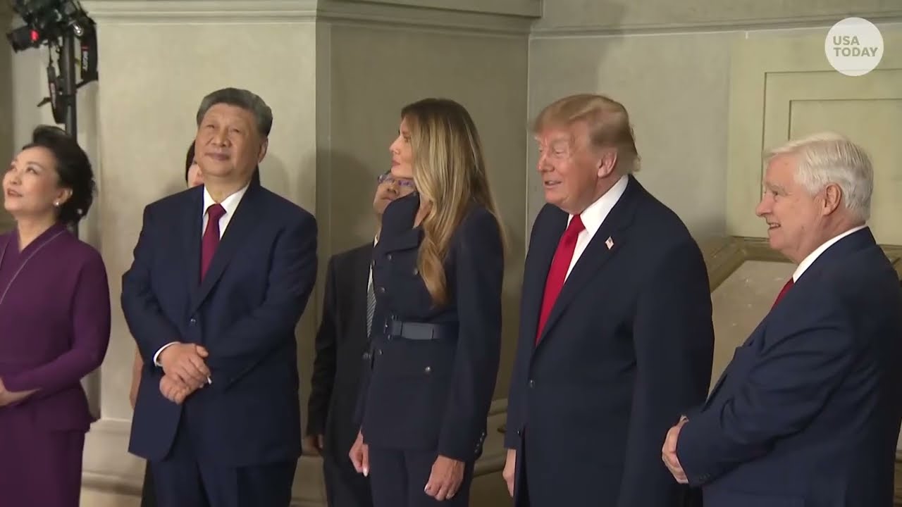 Trump, Xi tour National Archives, inspect US Constitution and Declaration of Independence