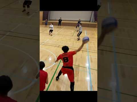 Amazing dodge!!! #Dodgeball in Japan